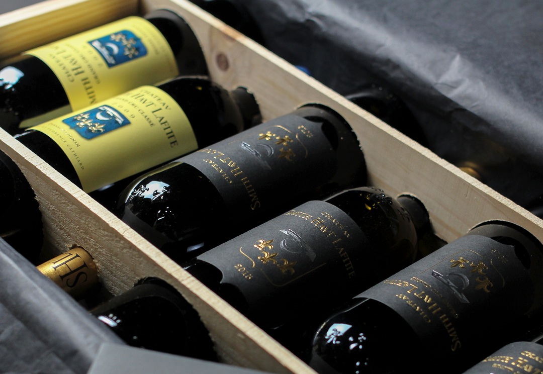 【ゲリラセール!!】シャトー スミス オー ラフィット 赤＆白 6本セット 箱付き